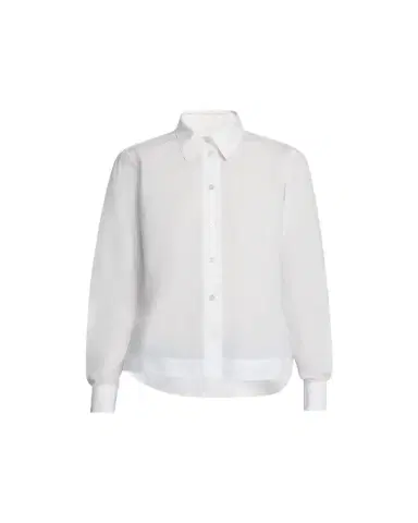 WE-AR4 Striped Button-Front Crop Shirt | Thumbnail 1