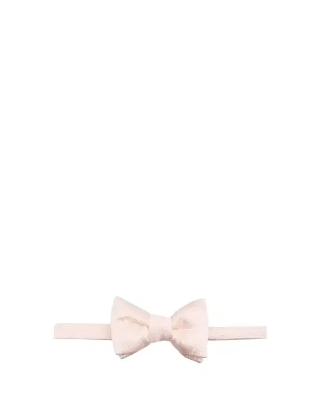 Men's Silk-Cotton Pre-Tied Bow Tie