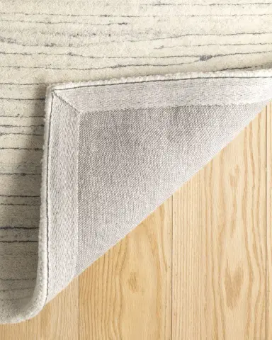 Annie Selke Avery Pewter Blue Hand-Tufted Wool Rug, 8'x 10' | Thumbnail 5
