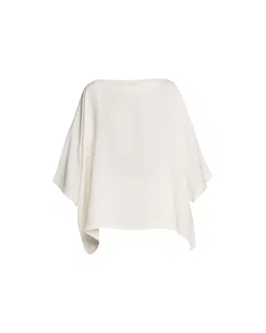 Eskandar Three-Quarter Sleeve Bateau Neck Tunic Top (Long) | Thumbnail 1