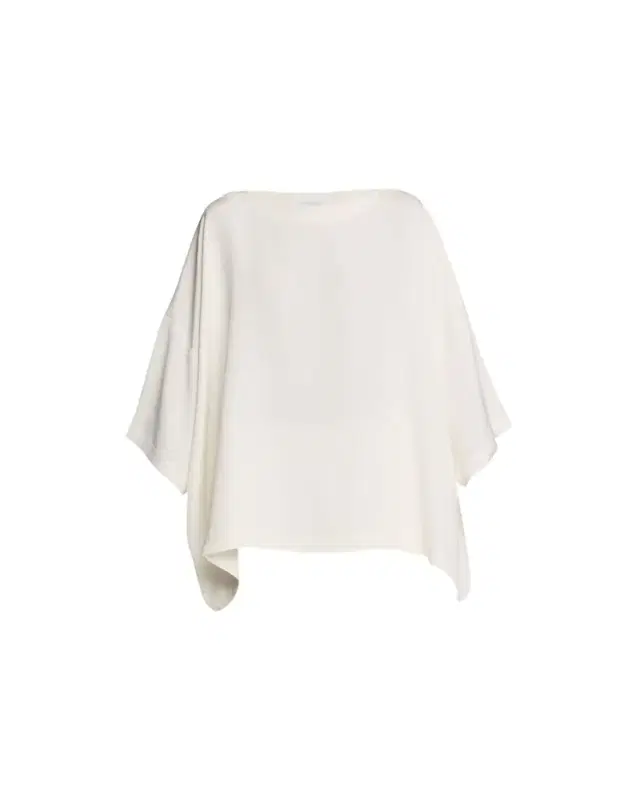 Three-Quarter Sleeve Bateau Neck Tunic Top (Long)