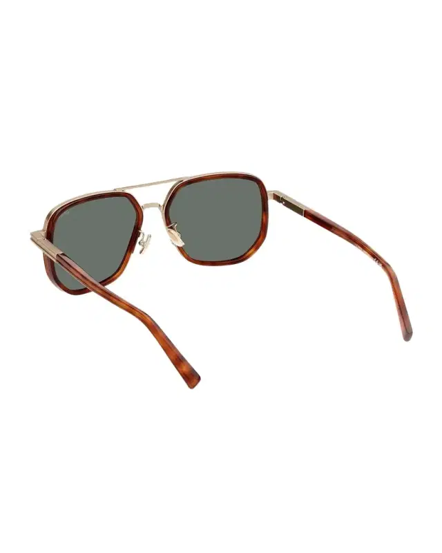 Men's Metal Square Sunglasses
