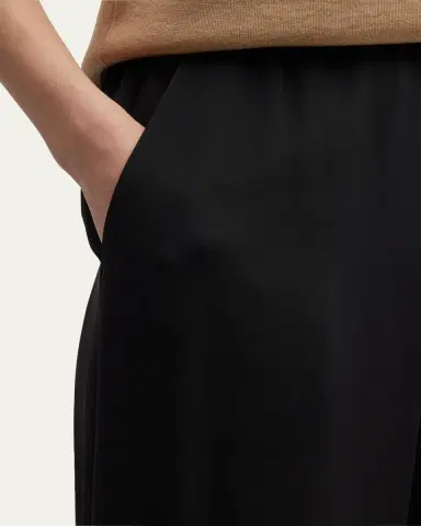 Lafayette 148 New York Perry Wide-Leg Stretch Silk Pants | Thumbnail 5 Lafayette 148 New York Perry Wide-Leg Stretch Silk Pants | Thumbnail 5