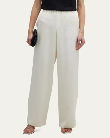 Lafayette 148 New York Perry Wide-Leg Stretch Silk Pants | Thumbnail 8 Lafayette 148 New York Perry Wide-Leg Stretch Silk Pants | Thumbnail 8