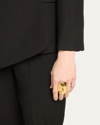 Alexander McQueen Beam Brass Ring | Thumbnail 2