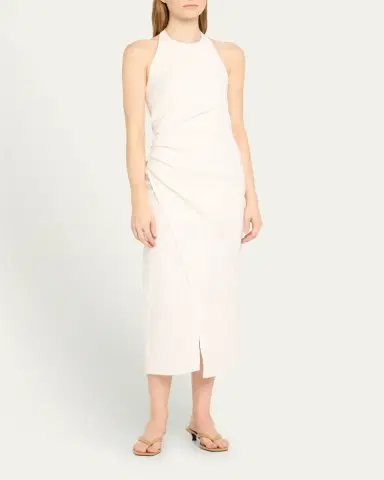 A.L.C. Sylvie Halter Midi Dress | Thumbnail 4