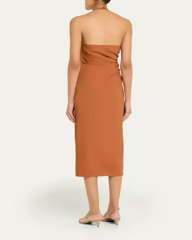 A.L.C. Sylvie Halter Midi Dress | Thumbnail 7