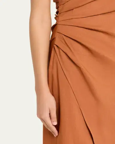 A.L.C. Sylvie Halter Midi Dress | Thumbnail 9