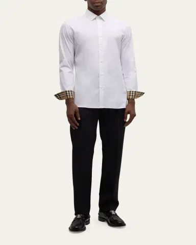 Burberry Men's Sherfield Sport Shirt | Thumbnail 2