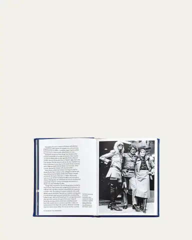 Graphic Image "Little Book of Yves Saint Laurent" Leather Bound Book by Emma Baxter-Wright | Thumbnail 2 Graphic Image "Little Book of Yves Saint Laurent" Leather Bound Book by Emma Baxter-Wright | Thumbnail 2