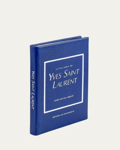 Graphic Image "Little Book of Yves Saint Laurent" Leather Bound Book by Emma Baxter-Wright | Thumbnail 5 Graphic Image "Little Book of Yves Saint Laurent" Leather Bound Book by Emma Baxter-Wright | Thumbnail 5