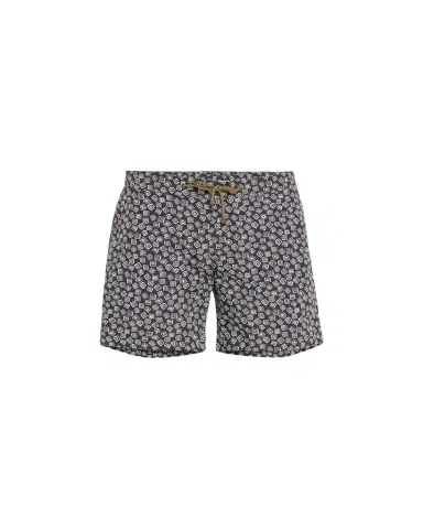 Charvet X Thorsun Men's Floating Squares Swim Shorts | Thumbnail 1 Charvet X Thorsun Men's Floating Squares Swim Shorts | Thumbnail 1