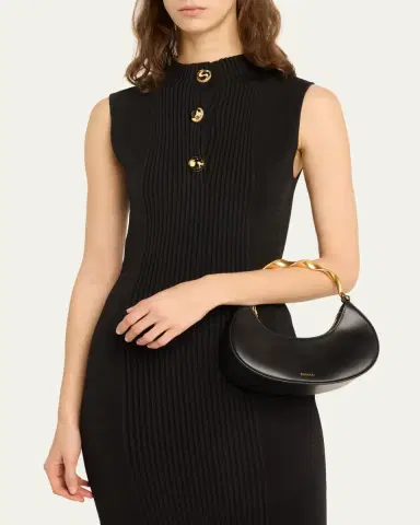 Simkhai Nixi Twist Leather Top-Handle Bag | Thumbnail 2 Simkhai Nixi Twist Leather Top-Handle Bag | Thumbnail 2