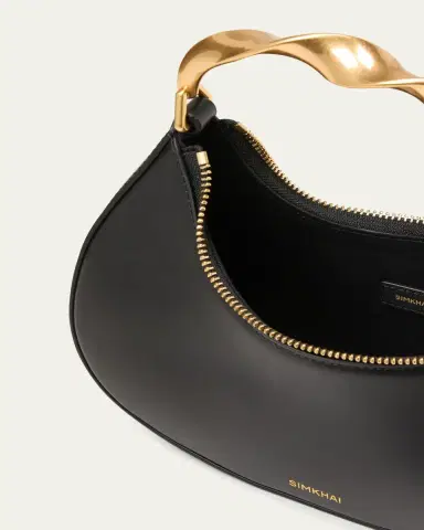 Simkhai Nixi Twist Leather Top-Handle Bag | Thumbnail 4 Simkhai Nixi Twist Leather Top-Handle Bag | Thumbnail 4
