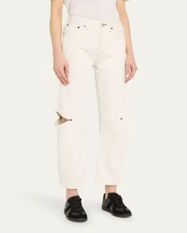 STILL HERE Cowgirl Cut-Out Jeans | Thumbnail 4 STILL HERE Cowgirl Cut-Out Jeans | Thumbnail 4