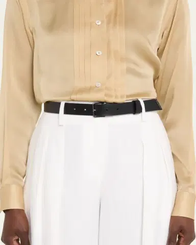 Max Mara Wavenlea Leather Belt | Thumbnail 2 Max Mara Wavenlea Leather Belt | Thumbnail 2