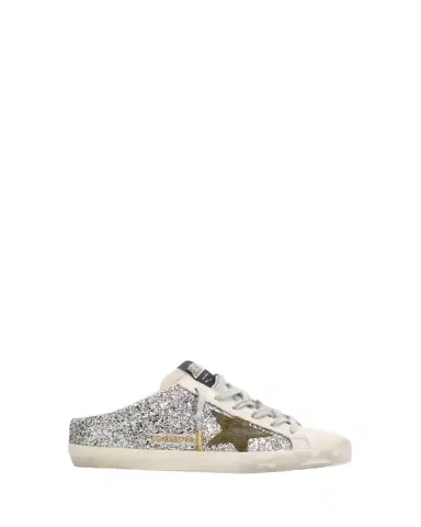 Golden Goose Superstar Sabot Glitter Slide Sneakers | Thumbnail 1