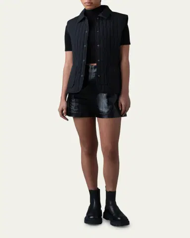 Mackage Dava Paneled Patent Leather Shorts | Thumbnail 7 Mackage Dava Paneled Patent Leather Shorts | Thumbnail 7