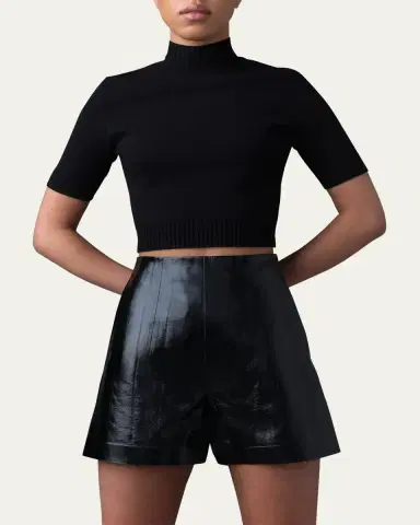 Mackage Dava Paneled Patent Leather Shorts | Thumbnail 10 Mackage Dava Paneled Patent Leather Shorts | Thumbnail 10