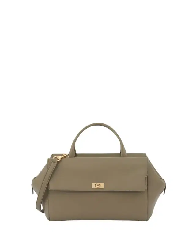 Seaton Zip Leather Satchel Bag