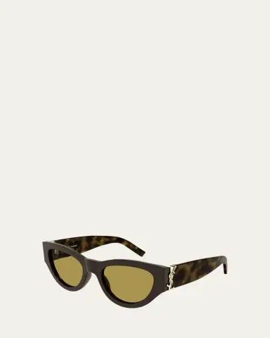 Saint Laurent YSL Acetate Cat-Eye Sunglasses | Thumbnail 3 Saint Laurent YSL Acetate Cat-Eye Sunglasses | Thumbnail 3