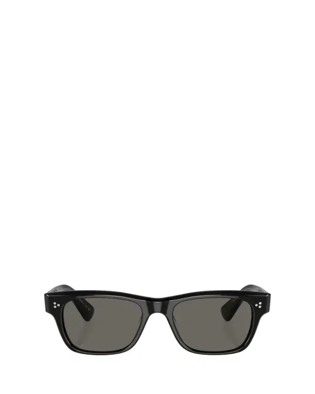 Oliver Peoples Men's Birell Sun Acetate Rectangle Sunglasses