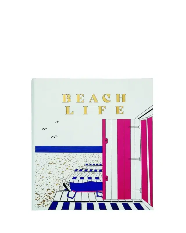 "Beach Life" Leather Bound Book by Stefan Maiwald
