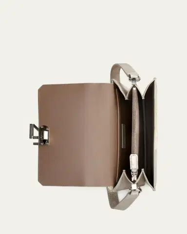 Ralph Lauren Collection RL 888 Metallic Leather Crossbody Bag | Thumbnail 4 Ralph Lauren Collection RL 888 Metallic Leather Crossbody Bag | Thumbnail 4