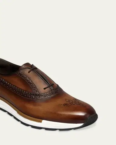 Berluti Men's Fast Track Oxford Sneakers | Thumbnail 4 Berluti Men's Fast Track Oxford Sneakers | Thumbnail 4