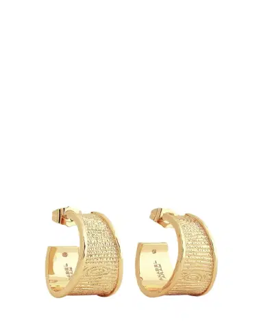 Anabel Aram Jewelry Enchanted Forest Bark Hoop Earrings | Thumbnail 1