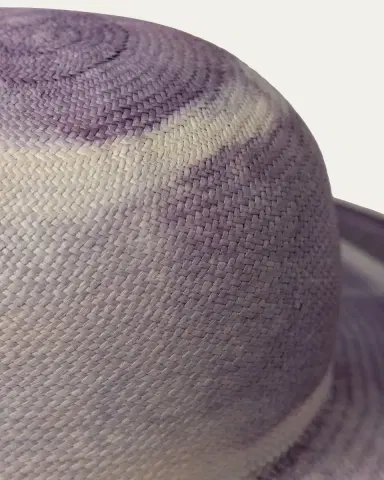 Barbisio Amos Two-Tone Straw Floppy Hat | Thumbnail 3