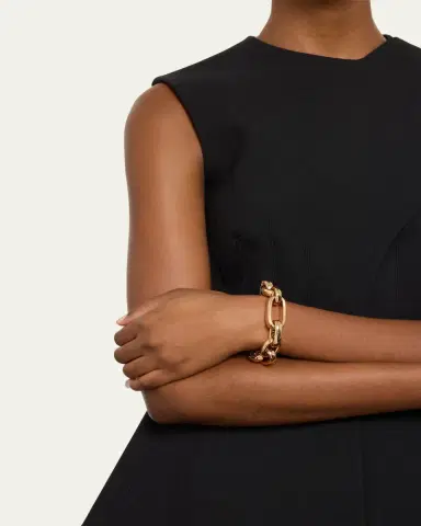 Pomellato 18K Rose Gold Iconica Bold Chain Link Bracelet | Thumbnail 2