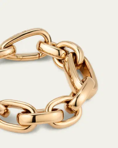 Pomellato 18K Rose Gold Iconica Bold Chain Link Bracelet | Thumbnail 3