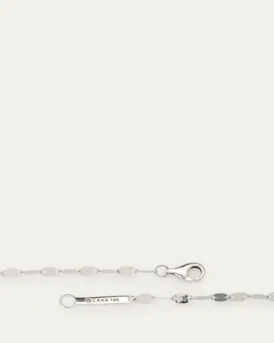 Lana 14K White Gold Multi Fancies Diamond Cross Pendant Necklace | Thumbnail 4