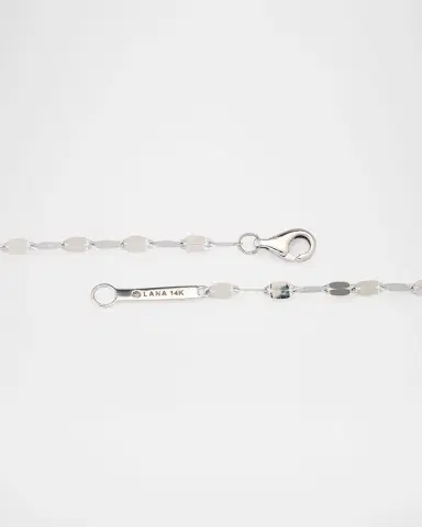 Lana 14K White Gold Multi Fancies Diamond Cross Pendant Necklace | Thumbnail 7