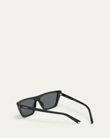 Prada Polarized Logo Acetate Butterfly Sunglasses | Thumbnail 2 Prada Polarized Logo Acetate Butterfly Sunglasses | Thumbnail 2