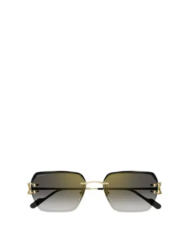 Cartier Rimless Metal Butterfly Sunglasses | Thumbnail 1 Cartier Rimless Metal Butterfly Sunglasses | Thumbnail 1
