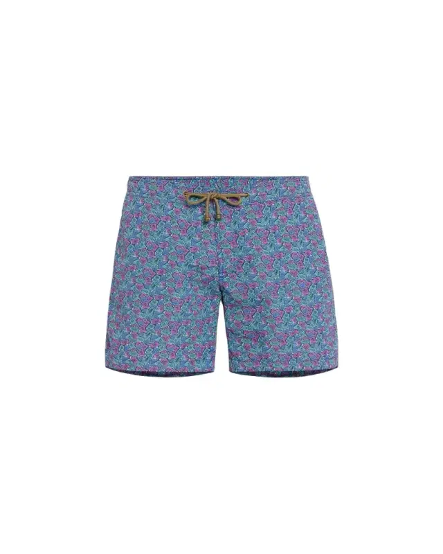 Charvet X Thorsun Men's Dotted Checks Swim Shorts