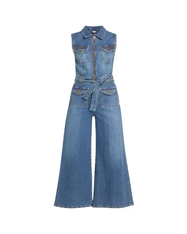 Ramy Brook Bell Denim Jumpsuit