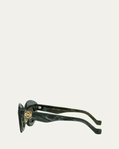 Loewe Anagram Acetate Butterfly Sunglasses | Thumbnail 3