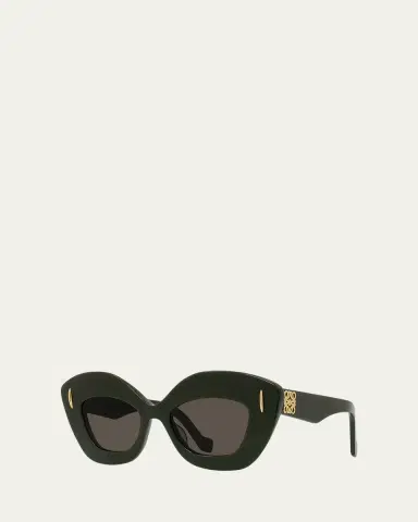 Loewe Anagram Acetate Butterfly Sunglasses | Thumbnail 4
