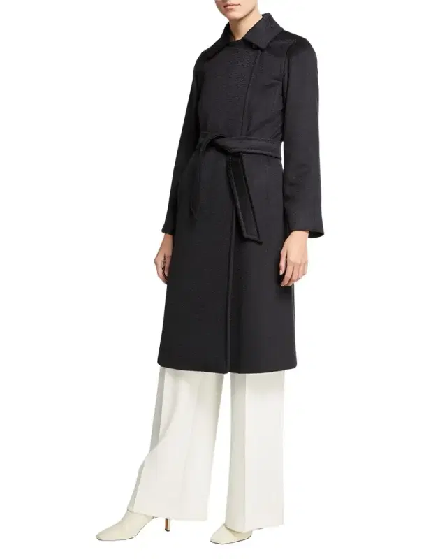 Manuela Belted Wrap Coat