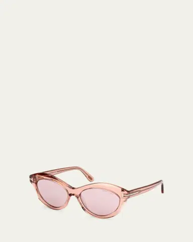 Tom Ford Toni Acetate Oval Sunglasses | Thumbnail 2 Tom Ford Toni Acetate Oval Sunglasses | Thumbnail 2