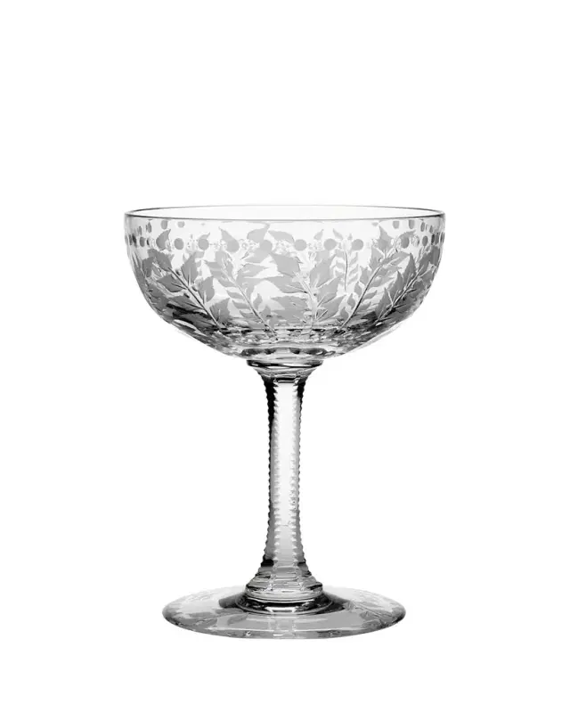 Fern Champagne Coupe Glass, 6 oz.