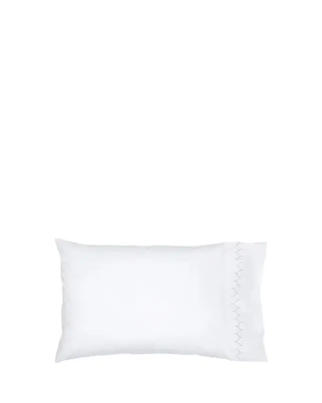 John Robshaw Stitched 300 Thread Count Pillowcases Set of 2, King