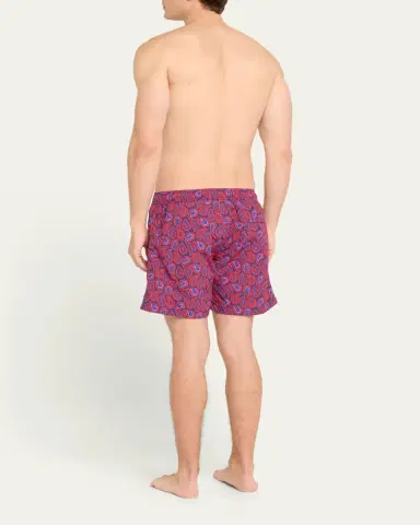 Charvet X Thorsun Men's Large Paisley Swim Shorts | Thumbnail 3 Charvet X Thorsun Men's Large Paisley Swim Shorts | Thumbnail 3