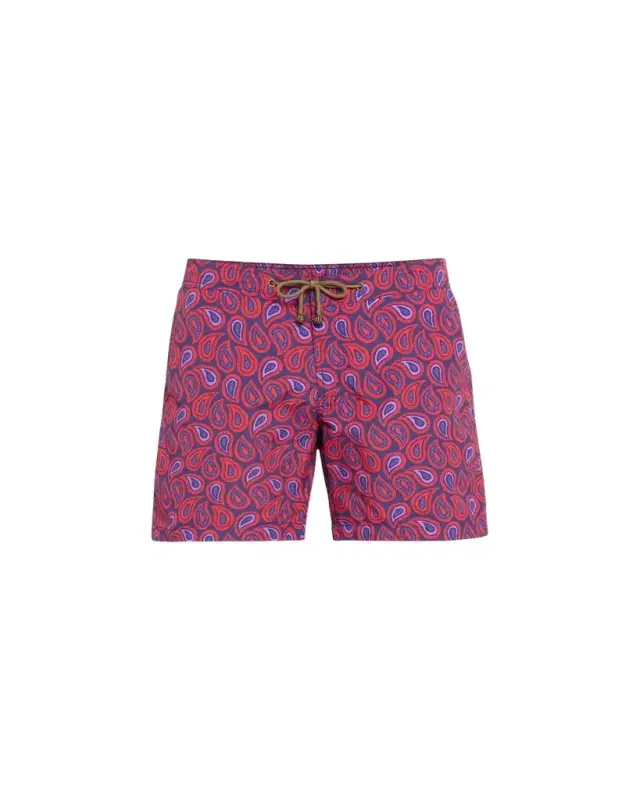 Charvet X Thorsun Men's Large Paisley Swim Shorts