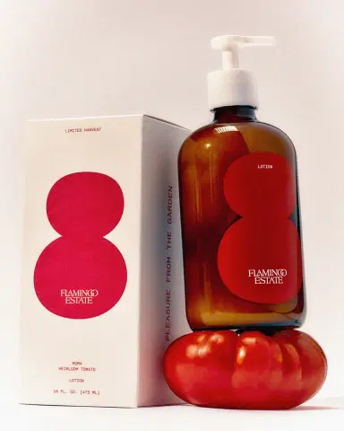 Flamingo Estate Tomato Body Lotion, 16 oz. | Thumbnail 3