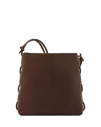 Il Bisonte Snodo Knot Leather Shoulder Bag | Thumbnail 1