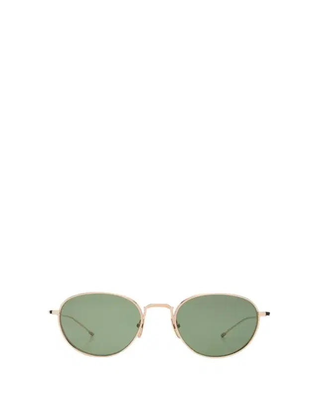 Men's Titanium Round Sunglasses